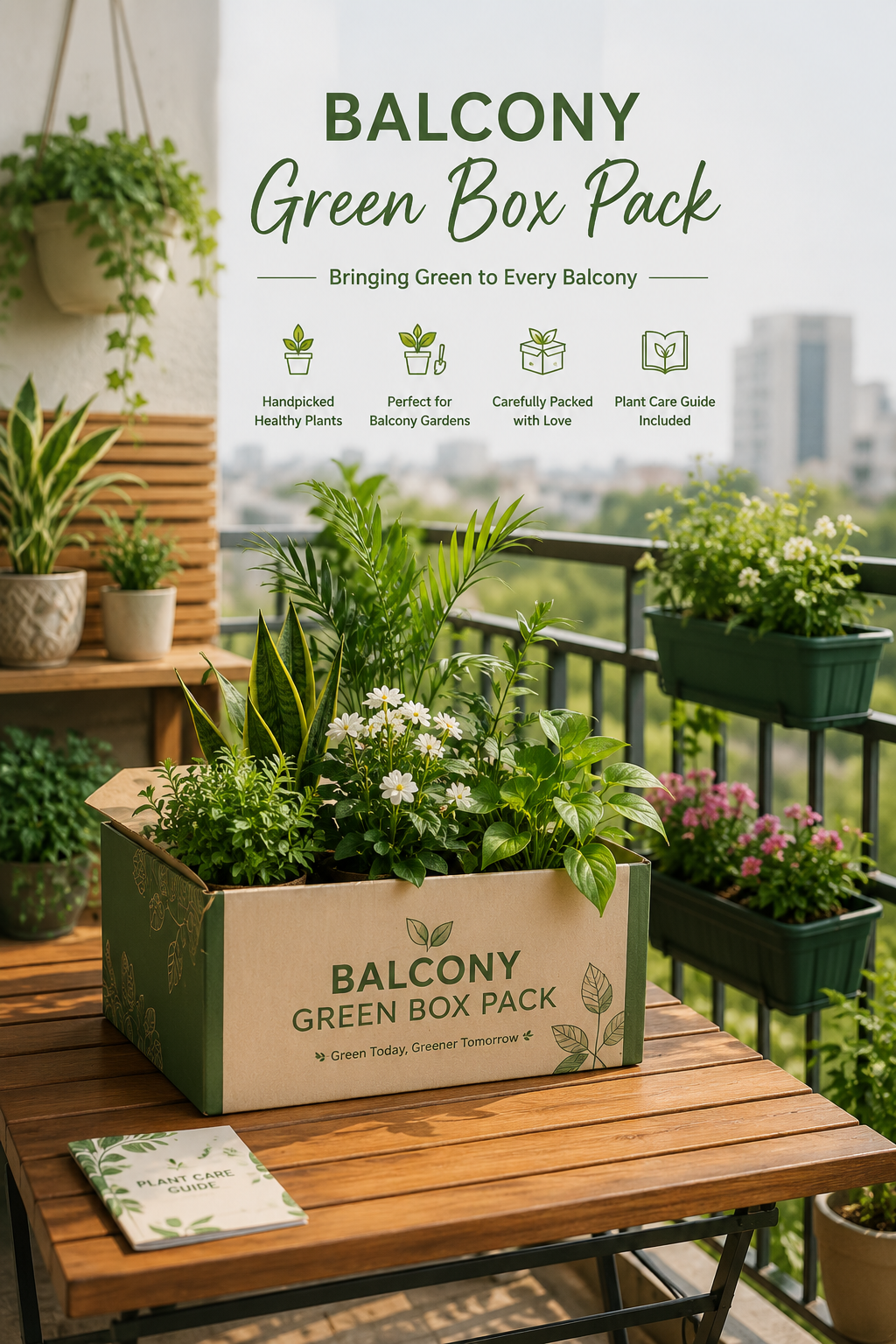 Balcony Green Box Pack
